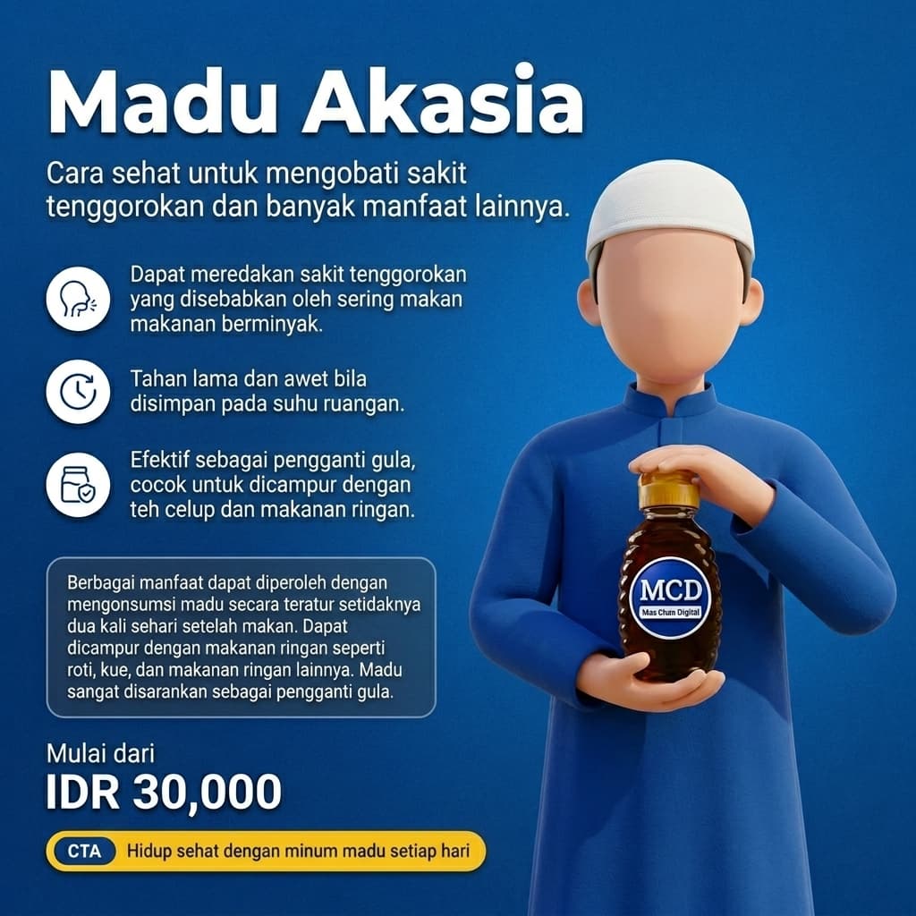 Distribusi Madu Akasia Alami